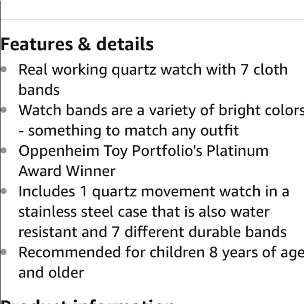 Alex Watch w/ interchangeable Bands